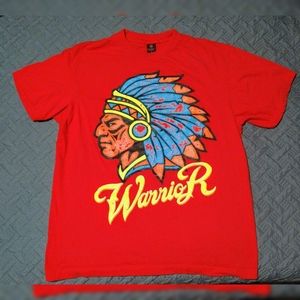 4/$20🧁Distressed "Warrior" Tee